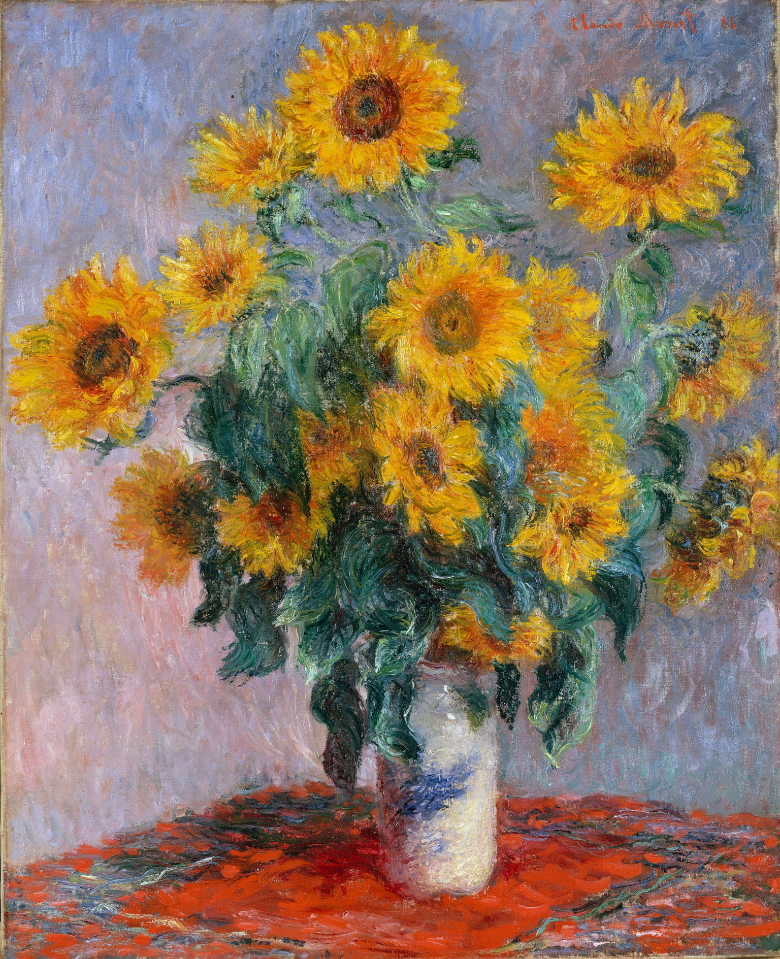Bouquet of Sunflowers 1880